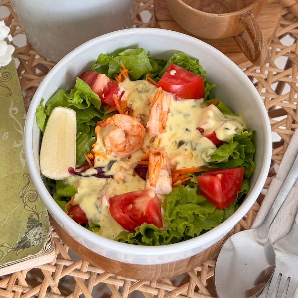 Prawn Caesar Salad